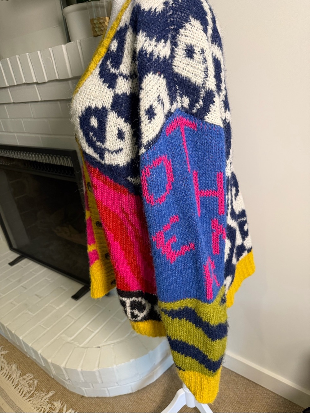 Mother Long Drop Cardigan